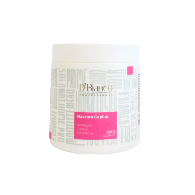 MÁSCARA CAPILAR ARGAN E MACADÂMIA HIDRATAÇÃO 500g