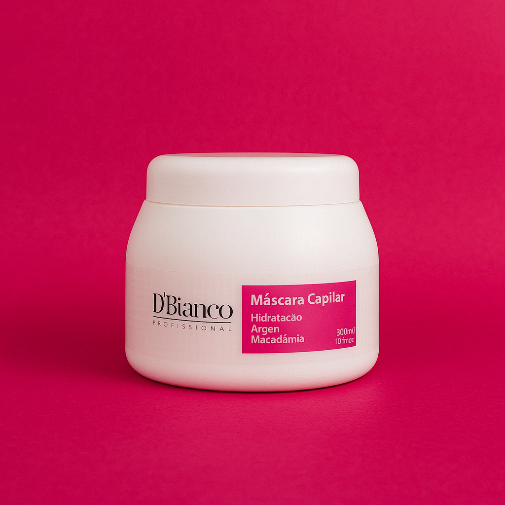 MÁSCARA CAPILAR ARGAN E MACADÂMIA HIDRATAÇÃO